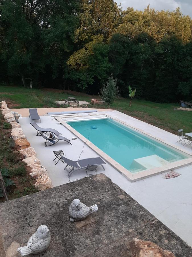 Charmant Studio Dans Maison D'Hote Dans Un Ecrin De Verdure Saint-Martin-le-Redon Luaran gambar