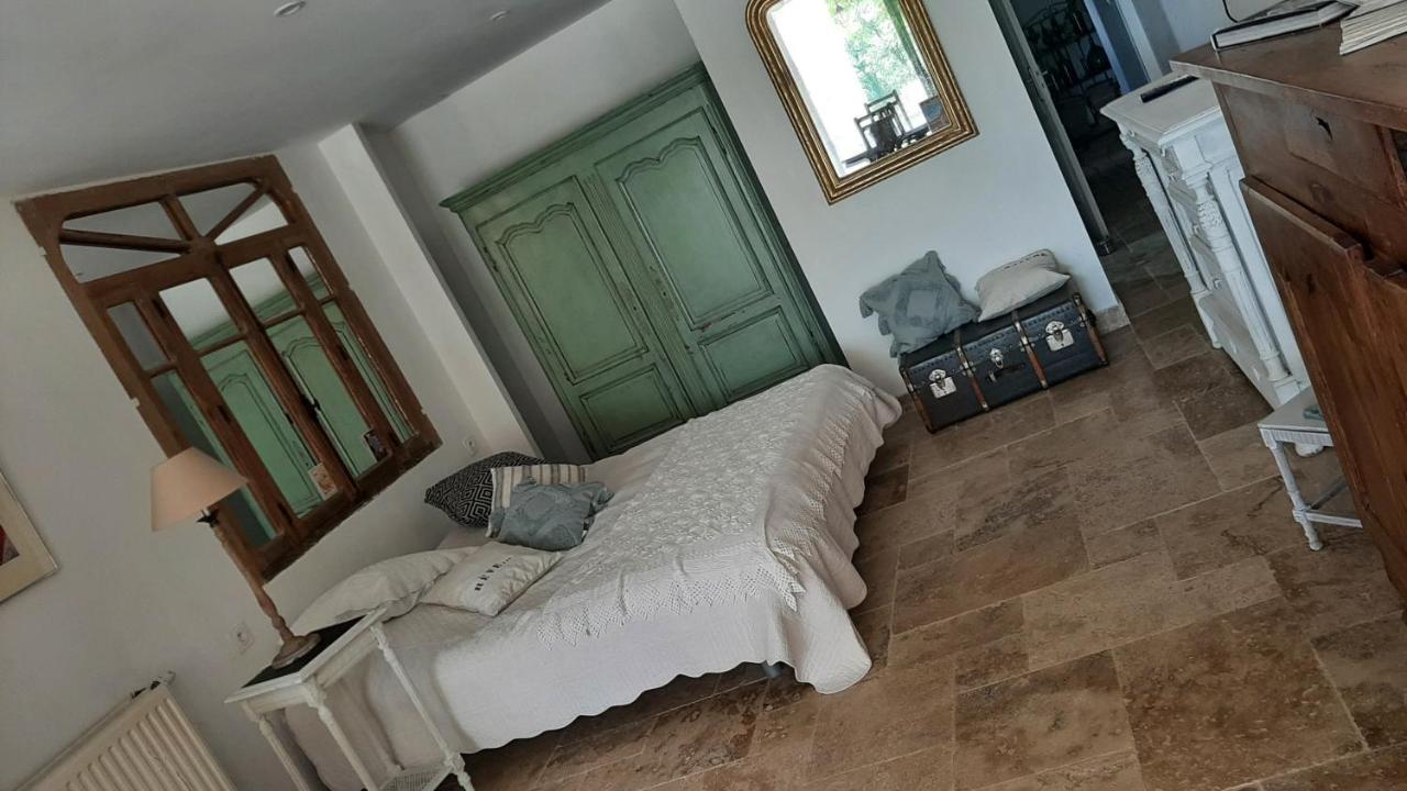 Charmant Studio Dans Maison D'Hote Dans Un Ecrin De Verdure Saint-Martin-le-Redon Luaran gambar