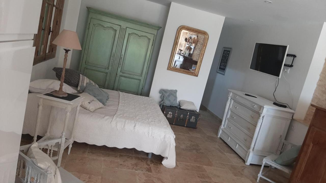 Charmant Studio Dans Maison D'Hote Dans Un Ecrin De Verdure Saint-Martin-le-Redon Luaran gambar